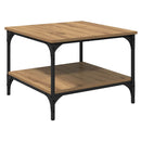 vidaXL Dohányzóasztal Artisan tölgy 55 x 55 x 40 cm Faanyag