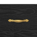 vidaXL Éjjeliszekrény fiókkal Musta tammi 40 x 35 x 47.5 cm Faanyag