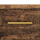 vidaXL Éjjeliszekrény fiókkal Öreg fa 40 x 35 x 47,5 cm Faanyag