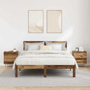 vidaXL Éjjeliszekrény fiókkal 2 pcs Öreg fa 40 x 35 x 47,5 cm Faanyag