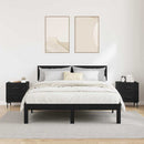 vidaXL Éjjeliszekrény 2 pcs Fekete tölgy 40 x 35 x 47,5 cm Faanyag