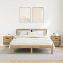 vidaXL Éjjeliszekrény 2 pcs kézműves tölgy 40 x 35 x 47.5 cm Faanyag