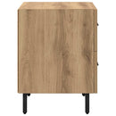 vidaXL Éjjeliszekrény 2 pcs Artisan tölgy 40 x 35 x 47,5 cm Faanyag