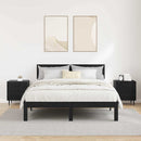 vidaXL Éjjeliszekrény 2 pcs Musta tammi 40 x 35 x 47.5 cm Faanyag