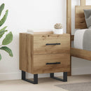 vidaXL Éjjeliszekrény fiókkal Artisan tölgy 40 x 35 x 47,5 cm Faanyag