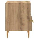 vidaXL Éjjeli asztal fiókkal Barna 40 x 35 x 47,5 cm Faanyag