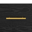 vidaXL Éjjeli asztal fiókkal 2 pcs Fekete 40 x 35 x 47.5 cm Faanyag