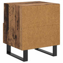 vidaXL Éjjeliszekrény fiókkal Öreg fa 40 x 35 x 47,5 cm Faanyag