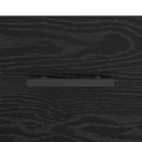 vidaXL Éjjeliszekrény 2 pcs Musta tammi 40 x 35 x 47.5 cm Faanyag