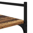 vidaXL Könyvszekrény 5 szintes 56 x 32 x 174 cm Szerelt Fa Öreg fa