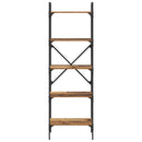 vidaXL Könyvszekrény Öreg fa 56 x 32 x 174 cm Faanyag