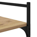 vidaXL Könyvszekrény Artisan tölgy 56 x 32 x 174 cm Faanyag