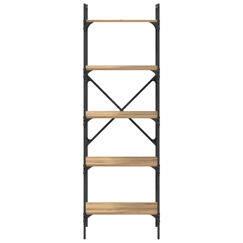 vidaXL Könyvszekrény Artisan tölgy 56 x 32 x 174 cm Faanyag