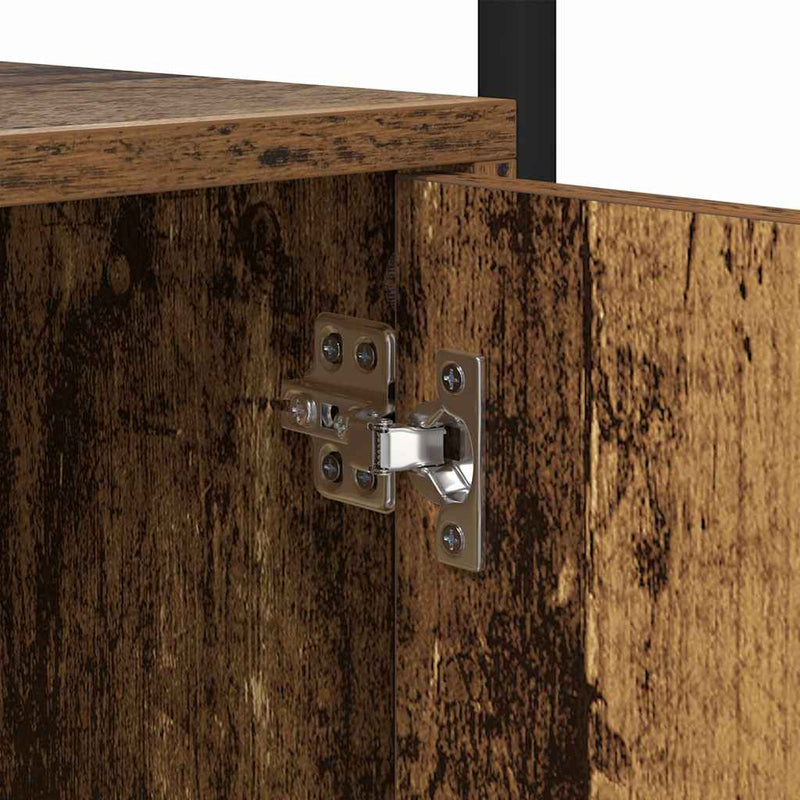 vidaXL Könyvszekrény Faanyag