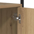 vidaXL Könyvszekrény Faanyag