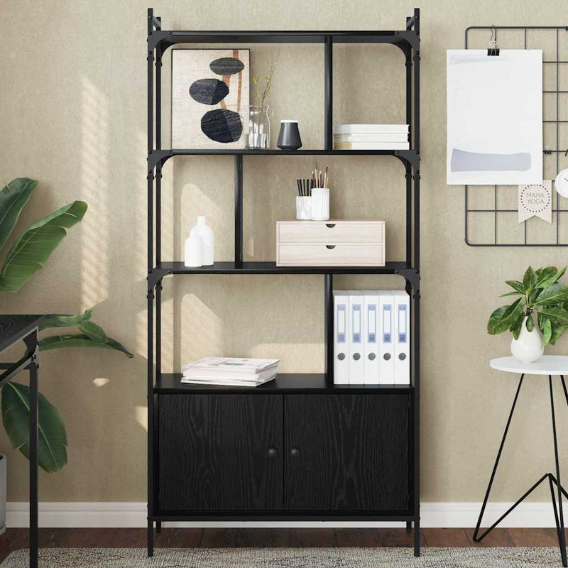 vidaXL Könyvszekrény Faanyag