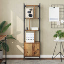 vidaXL Könyvszekrény Öreg fa 44,5 x 30 x 154,5 cm Faanyag