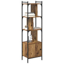 vidaXL Könyvszekrény Öreg fa 44,5 x 30 x 154,5 cm Faanyag