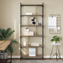 vidaXL Könyvszekrény kézműves tölgy 76 x 32 x 192 cm Faanyag