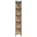 vidaXL Könyvszekrény 5 szintes 76 x 32 x 192 cm Szerelt Fa