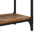 vidaXL Konzolasztal Öreg fa 75 x 29 x 75 cm Szerelt Fa