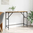 vidaXL Konzolasztal Öreg fa 100 x 32 x 75 cm Faanyag