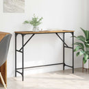 vidaXL Konzolasztal Öreg fa 100 x 32 x 75 cm Faanyag