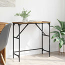 vidaXL Konzolasztal Öreg fa 75 x 32 x 75 cm Szerelt Fa