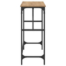 vidaXL Konzolasztal Artisan tölgy 75 x 32 x 75 cm Faanyag