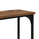 vidaXL Konzolasztal Öreg fa 145 x 22,5 x 75 cm Szerelt Fa