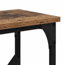 vidaXL Konzolasztal Öreg fa 102 x 23 x 75 cm Szerelt Fa