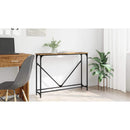 vidaXL Konzolasztal Öreg fa 102 x 23 x 75 cm Faanyag