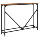 vidaXL Konzolasztal Öreg fa 102 x 23 x 75 cm Szerelt Fa
