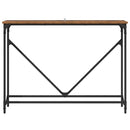 vidaXL Konzolasztal Öreg fa 102 x 23 x 75 cm Faanyag