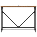 vidaXL Konzolasztal Öreg fa 102 x 23 x 75 cm Szerelt Fa