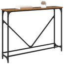 vidaXL Konzolasztal Öreg fa 102 x 23 x 75 cm Szerelt Fa