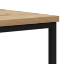 vidaXL Konzolasztal fiókkal Artisan tölgy 100 x 40 x 75 cm Faanyag