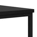 vidaXL Konzolasztal fiókkal Fekete tölgy 100 x 40 x 75 cm Faanyag