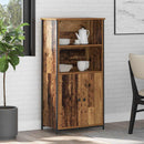 vidaXL Magasfiú Öreg fa 62 x 36 x 121,5 cm Faanyag