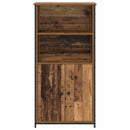 vidaXL Magasfiú Öreg fa 62 x 36 x 121,5 cm Faanyag
