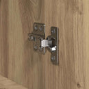 vidaXL Magasfiú Artisan tölgy 62 x 36 x 121,5 cm Faanyag