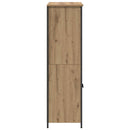 vidaXL Magasfiú Artisan tölgy 62 x 36 x 121,5 cm Faanyag