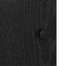 vidaXL Magasfiú Fekete tölgy 62 x 36 x 121,5 cm Faanyag