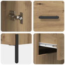 vidaXL Széf fiókkal Artisan tölgy 69,5 x 34 x 90 cm Faanyag