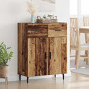 vidaXL Széf fiókkal Öreg fa 69,5 x 34 x 90 cm Faanyag