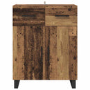 vidaXL Széf fiókkal Öreg fa 69,5 x 34 x 90 cm Faanyag