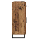 vidaXL Széf fiókkal Öreg fa 69,5 x 34 x 90 cm Faanyag