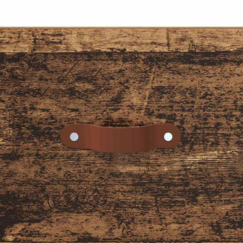 vidaXL Fali éjjeli szekrény Öreg fa 35 x 35 x 20 cm Faanyag