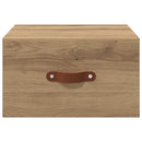 vidaXL Fali éjjeli szekrény Artisan tölgy 35 x 35 x 20 cm Faanyag