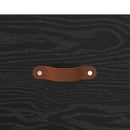 vidaXL Fali éjjeli szekrény Fekete tölgy 35 x 35 x 20 cm Faanyag